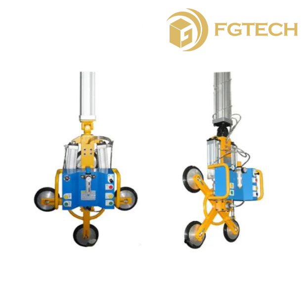 Full Pneumatic Drive Plate Manipulator with Pneumatic Glass Movement