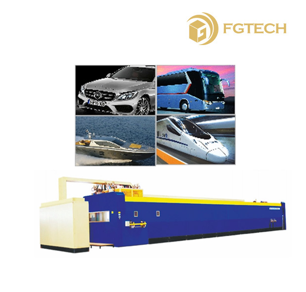 Glass Machine for Bus Tempered Glass